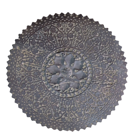 Wooden Handicraft Round Table