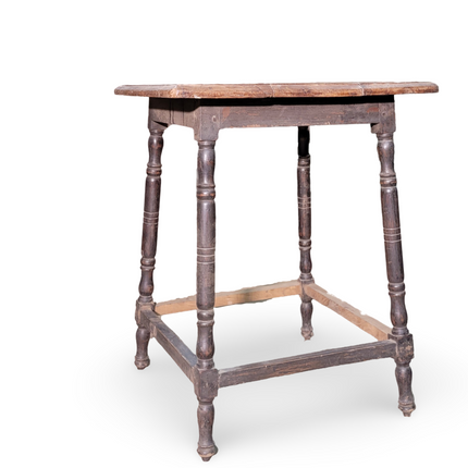 Vintage Rustic Wooden Side Table