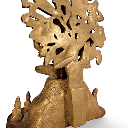 Golden Shiva Nataraja Statue