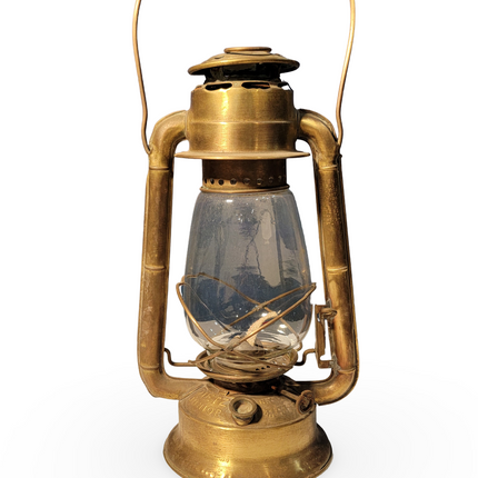 Vintage Brass Oil Lantern