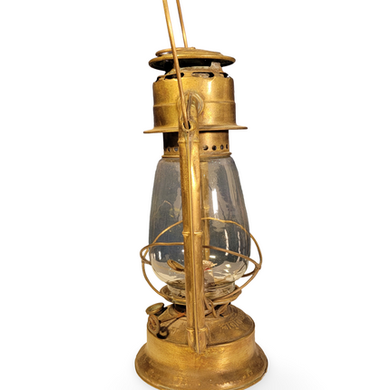Vintage Brass Oil Lantern