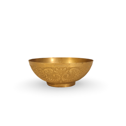 Vintage Brass Nut Bowl