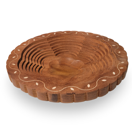 Wooden Slice Bowl