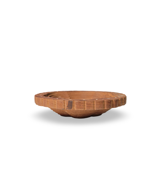 Wooden Slice Bowl