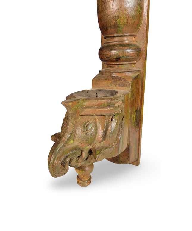 Wooden Candle Holder